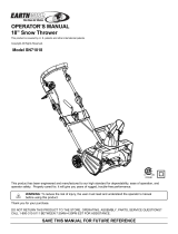 EarthWise SN71018 Owner's manual