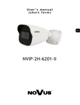 Novus NVIP-2H-6201-II User manual