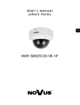 Novus NVIP-5DN3512V/IR-1P User manual