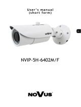 Novus NVIP-5H-6402M/F (NVIP-5DN3613AH/IR-1P/F) User manual