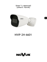 Novus NVIP-2H-6601 User manual