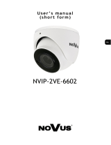 Novus NVIP-2VE-6602 User manual