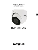 Novus NVIP-5VE-6202 User manual