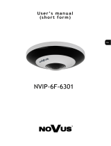 Novus NVIP-6F-6301 (NVIP-6DN3618V/IR-1P) User manual