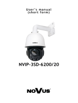 Novus NVIP-3SD-6200/20 (NVIP-3DN3520SD/IRH-2-II) User manual