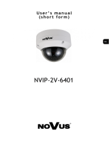 Novus NVIP-2V-6401 (NVIP-2DN3031V/IR-1P-II) User manual