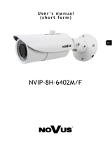 Novus NVIP-8H-6402M/F (NVIP-8DN3512H/IR-1P) User manual