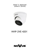 Novus NVIP-2VE-4201 (NVIP-2DN2101V/IR-1P) User manual