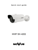 Novus NVIP-5H-4202 User manual