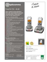 Amplicomms PowerTel 702 Operating instructions