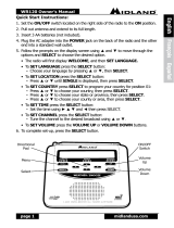 Midland WR120EZ Owner's manual