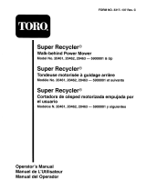 Toro Super Recycler Lawnmower User manual