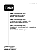 Toro SR-21OSB Recycler User manual