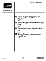 Toro 53cm Super Bagger Lawn Mower User manual