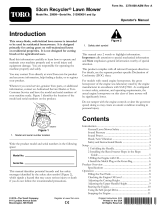 Toro 53cm Recycler Lawn Mower User manual