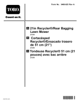 Toro 21in Recycler/Rear Bagging Lawn Mower User manual