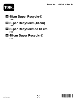 Toro 48cm Super Recycler User manual