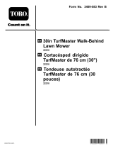 Toro 30in TurfMaster Walk-Behind Lawn Mower User manual