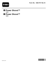 Toro Power Shovel User manual