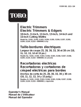 Toro 10" Electric Trimmer User manual