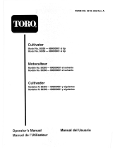 Toro Garden Cultivator User manual