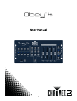 CHAUVET DJ Obey 4 Reference guide