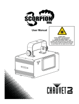 CHAUVET DJ Scorpion Dual RGB Laser Light User manual