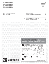 Electrolux EWF1141AEWA User manual