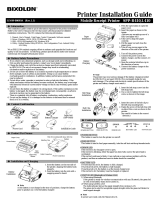 BIXOLON SPP-R410 Installation guide