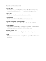 Technoline Model User manual