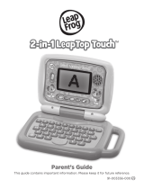 LeapFrog 2-in-1 LeapTop Touch User manual