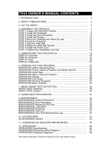 SportsArt TR35 Owner's manual