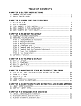 SportsArt TR9750 Owner's manual