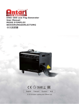 Antari DNG-200 Low Fog Machine User manual