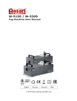 Antari W515D User manual