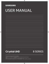 Samsung UN75TU8000F User manual