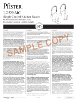 Pfister LG529-MCC Installation guide