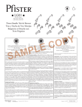 Pfister LG01-8CBC User manual