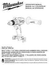 Milwaukee 2998-27-2744-20 User manual