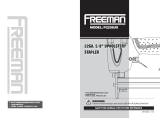 Freeman P3PKUNB38 User manual