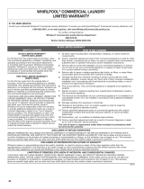 Whirlpool CED9150GW User manual