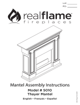 Real Flame 5010E-GRY Owner's manual