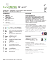 Symmons Industries S-9601-PLR-1.5-TRM Installation guide