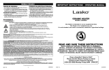 Lasko CD08500 User guide