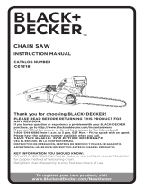 BLACK+DECKER CS1518 User guide