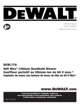 DeWalt DCBL772X1WT922B User manual