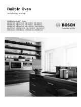 Bosch HBL8642UC Installation guide