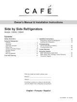 Cafe CSB42WSKSS User manual