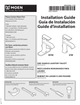Moen WS84760 Installation guide
