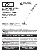 Ryobi RY40204A User guide